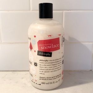 SEALED Philosophy Shimmering Snowlace 3 in 1